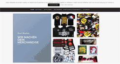 Desktop Screenshot of merchandise-herstellung.de